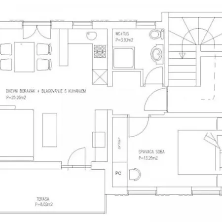 Apartment In With Balcony, Air Conditioning, Wi-fi *
